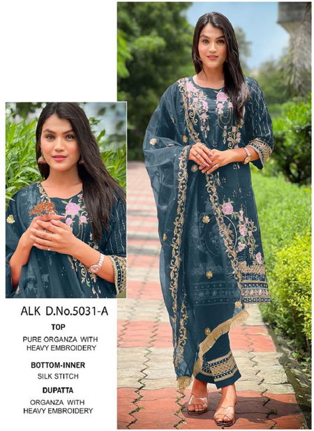 Alk Khushbu Atfah Vol 1 Organza Pakistani Readymade Suits
 Catalog